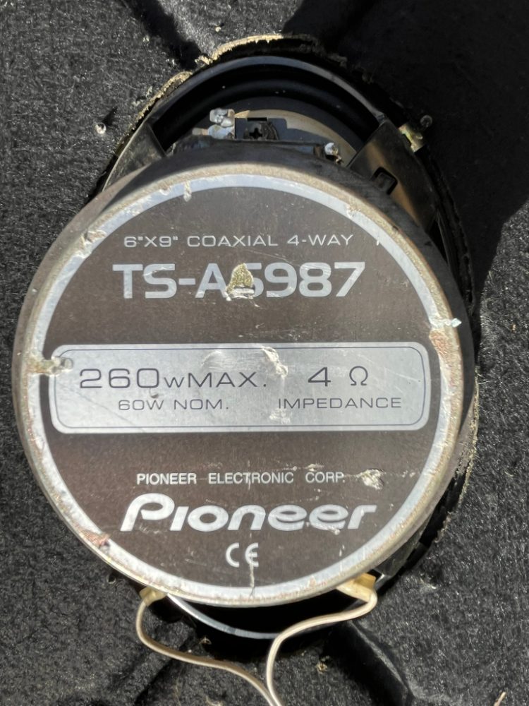 Repro PIONEER TS-A6987, zadní plato FELICIA Repro PIONEER TS-A6987, zadní plato FELICIA
