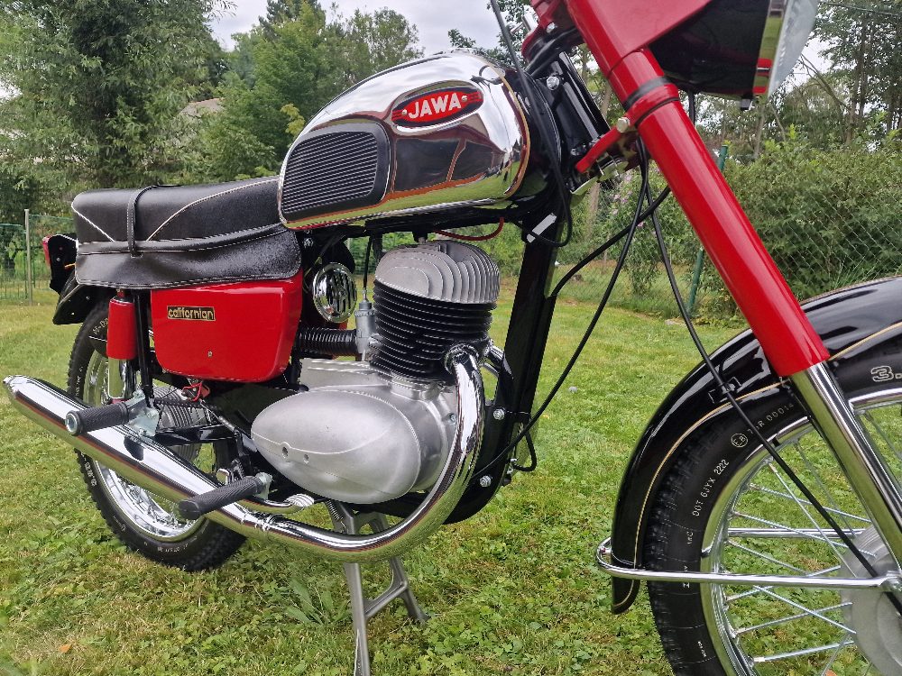 Jawa 250 Californian Po Renovaci