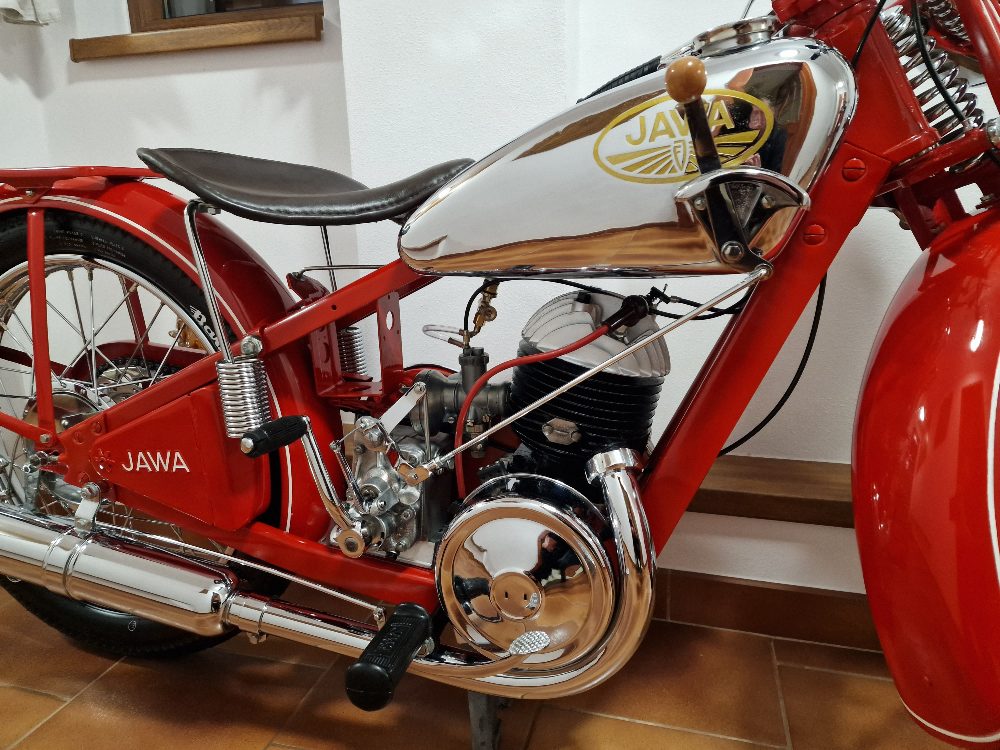 Jawa 250 Special 1938 Po Renovaci Jawa 250 Special 1938 Po Renovaci