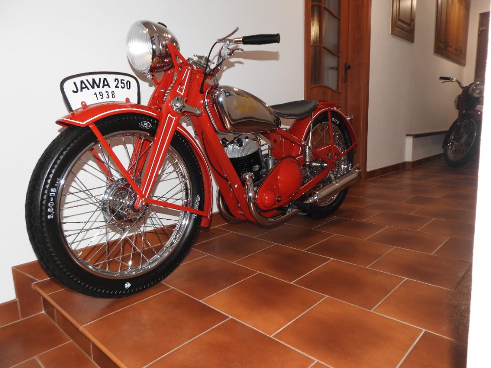 Jawa 250 Special 1938 Po Renovaci Jawa 250 Special 1938 Po Renovaci