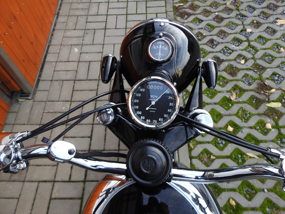AJS 350 M16 1954 po renovaci AJS 350 M16 1954 po renovaci