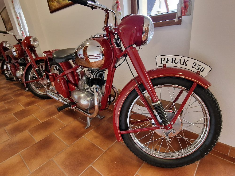 Jawa 250 Pérák 1950 Po Renovaci