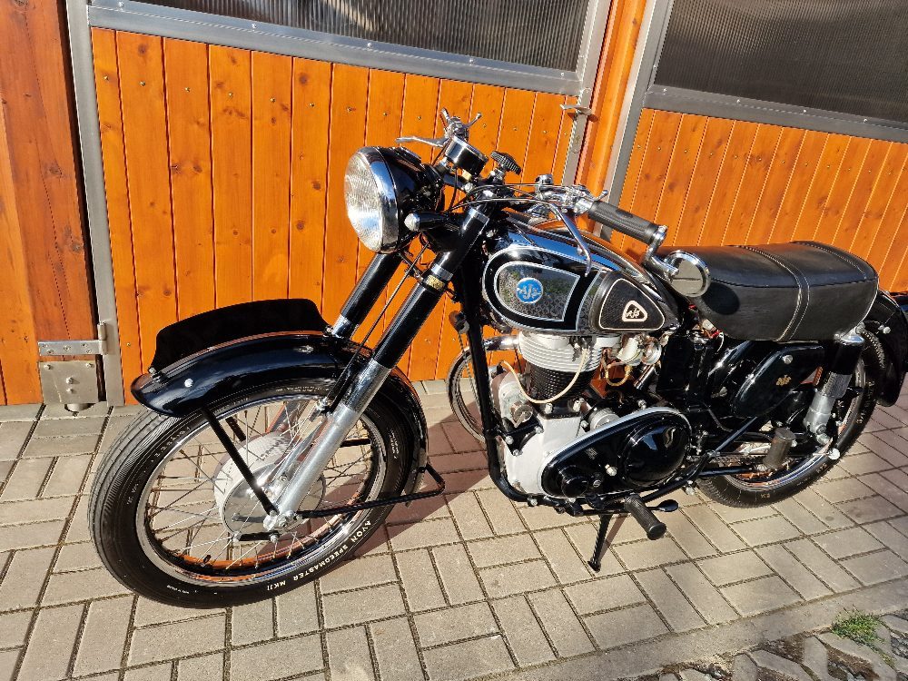 AJS 350 M16 1954 po renovaci – fotografie 10