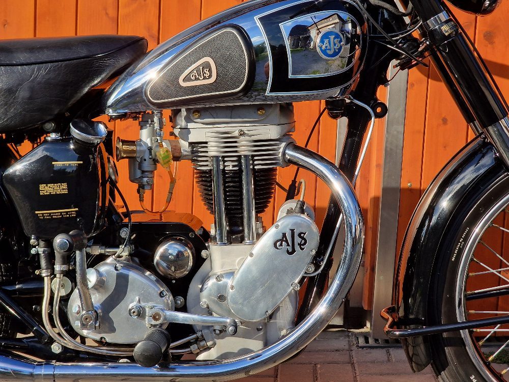 AJS 350 M16 1954 po renovaci – fotografie 2