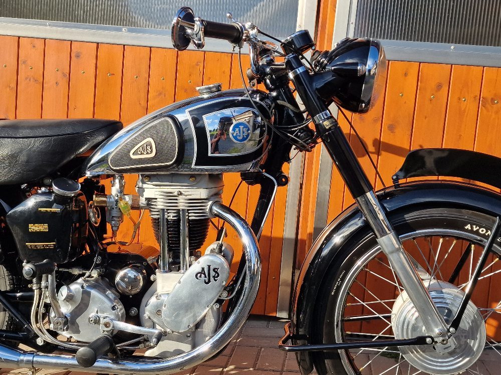 AJS 350 M16 1954 po renovaci – fotografie 3