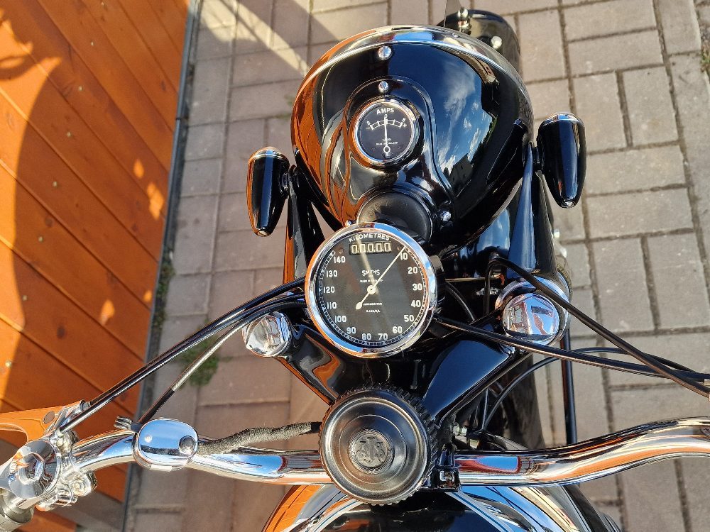 AJS 350 M16 1954 po renovaci – fotografie 5