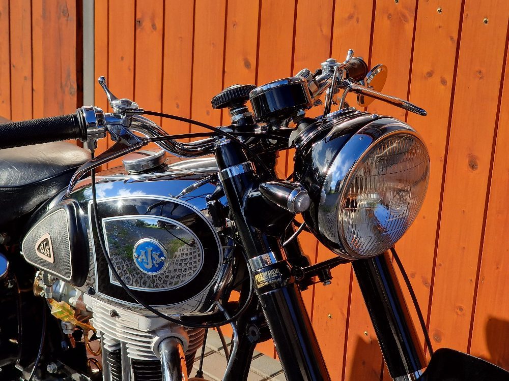 AJS 350 M16 1954 po renovaci – fotografie 7