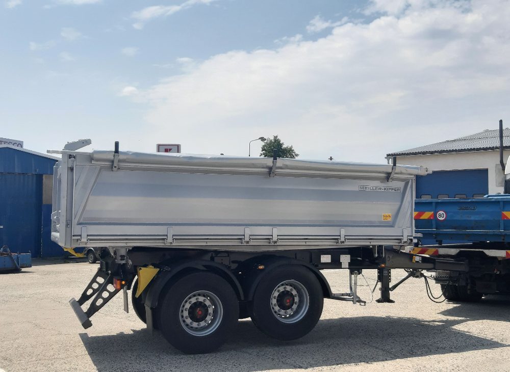 Sklápěcí přívěs MEILLER / ZVEDACÍ NÁPRAVA / plachta / WABCO SmartBoard / IHNED SKLADEM – fotografie 5
