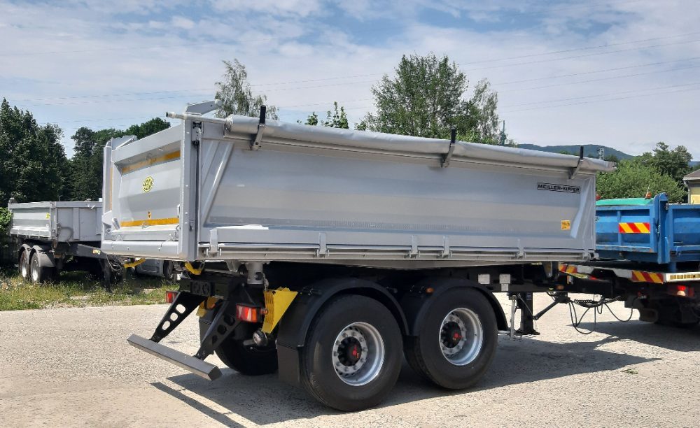 Sklápěcí přívěs MEILLER / ZVEDACÍ NÁPRAVA / plachta / WABCO SmartBoard / IHNED SKLADEM – fotografie 6