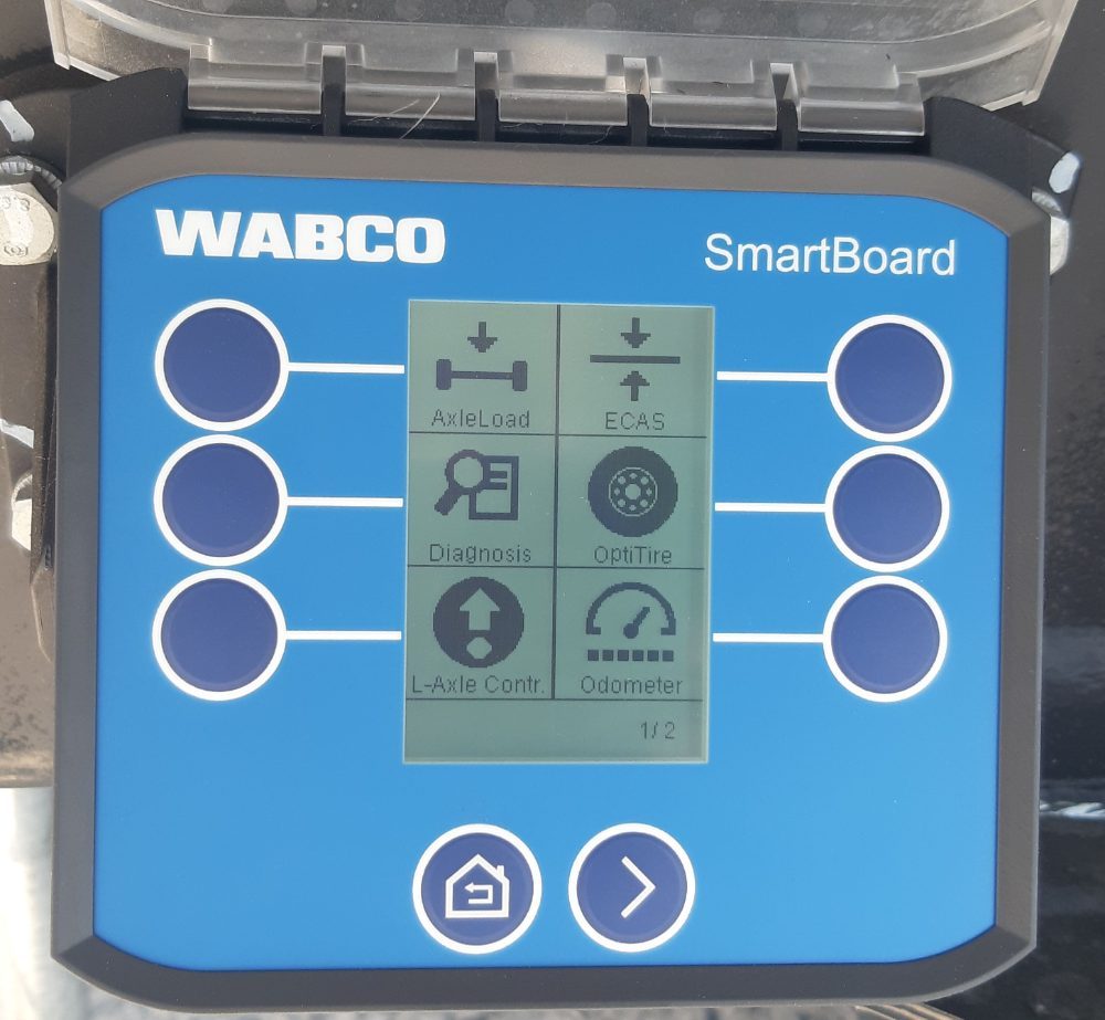 Sklápěcí přívěs MEILLER / ZVEDACÍ NÁPRAVA / plachta / WABCO SmartBoard / IHNED SKLADEM – fotografie 9