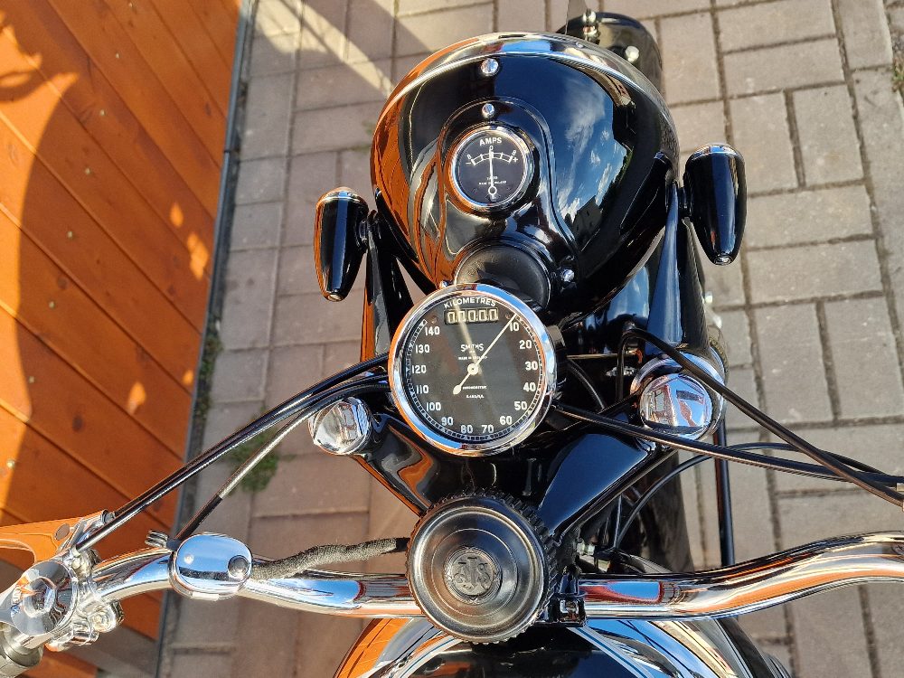AJS 350 M16 1954 po renovaci – fotografie 5
