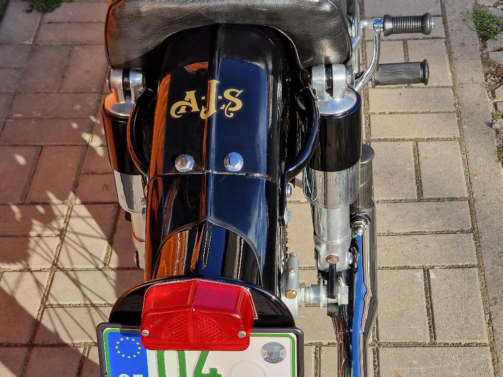 AJS 350 M16 1954 po renovaci – fotografie 7