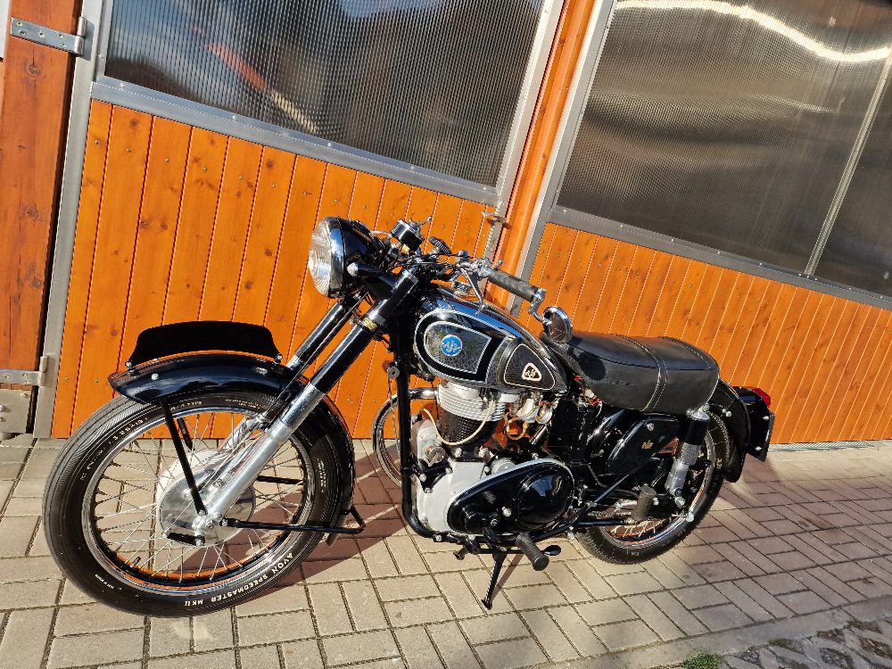AJS 350 M16 1954 po renovaci – fotografie 8