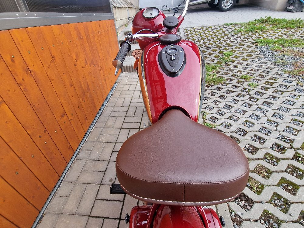 Jawa 250 pérák 1950 Po Renovaci – fotografie 10