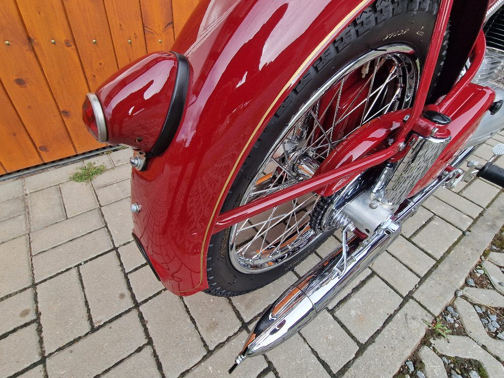Jawa 250 pérák 1950 Po Renovaci – fotografie 9