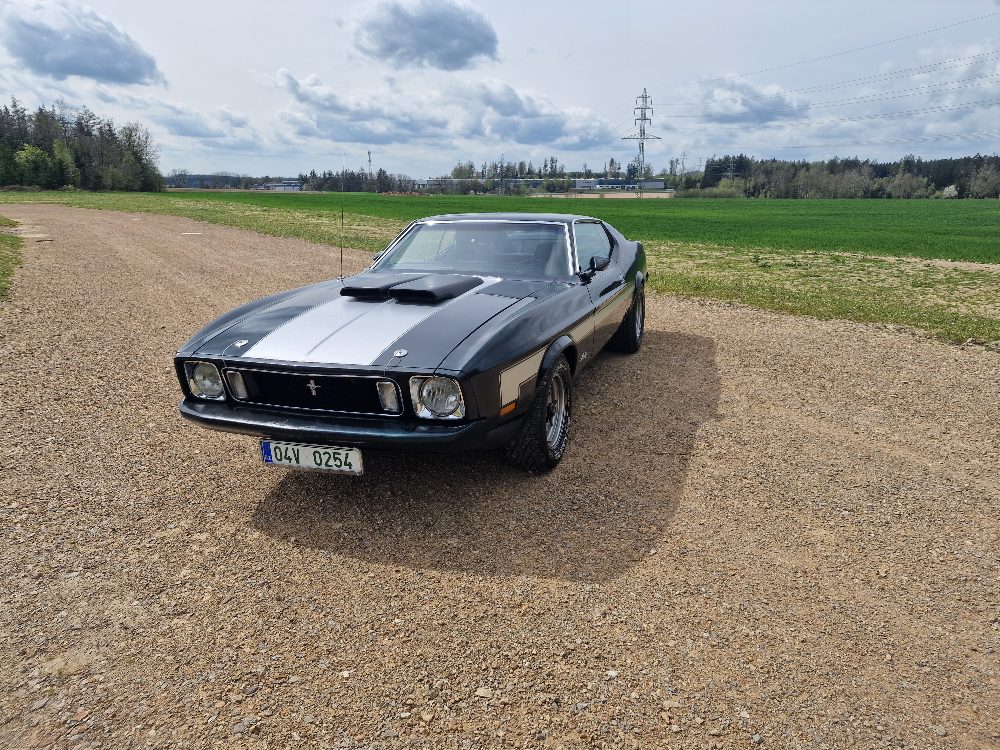 Ford Mustang Mach1 Fastback 1973 Cobra Jet Q-Code – fotografie 2