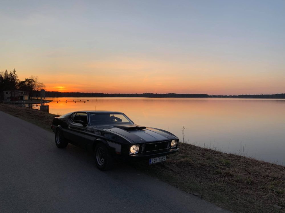 Ford Mustang Mach1 Fastback 1973 Cobra Jet Q-Code – fotografie 3