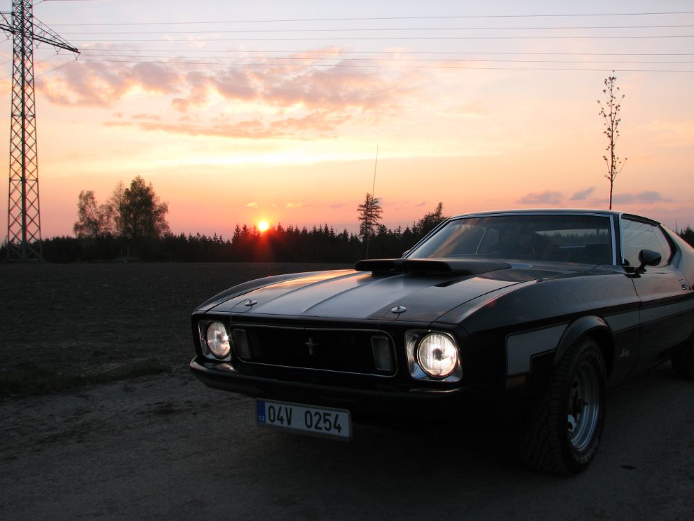 Ford Mustang Mach1 Fastback 1973 Cobra Jet Q-Code – fotografie 5