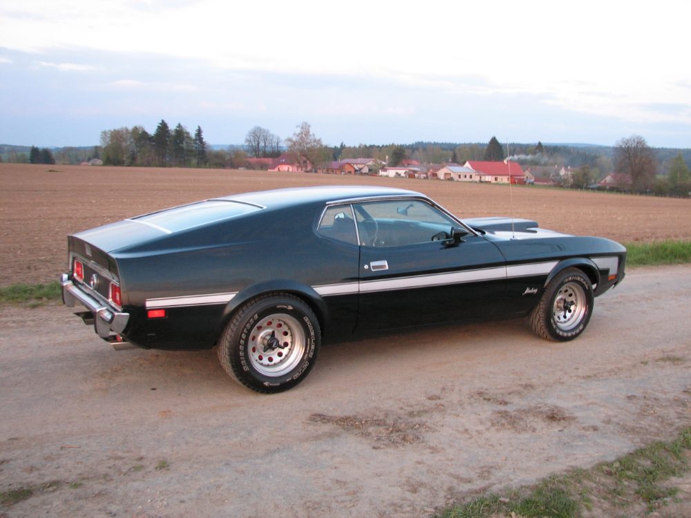 Ford Mustang Mach1 Fastback 1973 Cobra Jet Q-Code – fotografie 6
