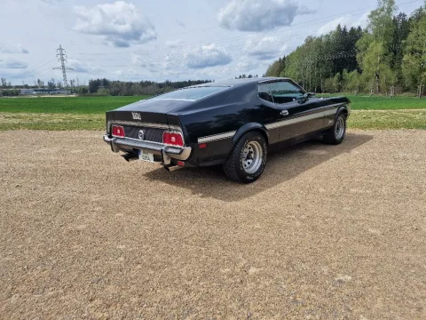 Ford Mustang Mach1 Fastback 1973 Cobra Jet Q-Code