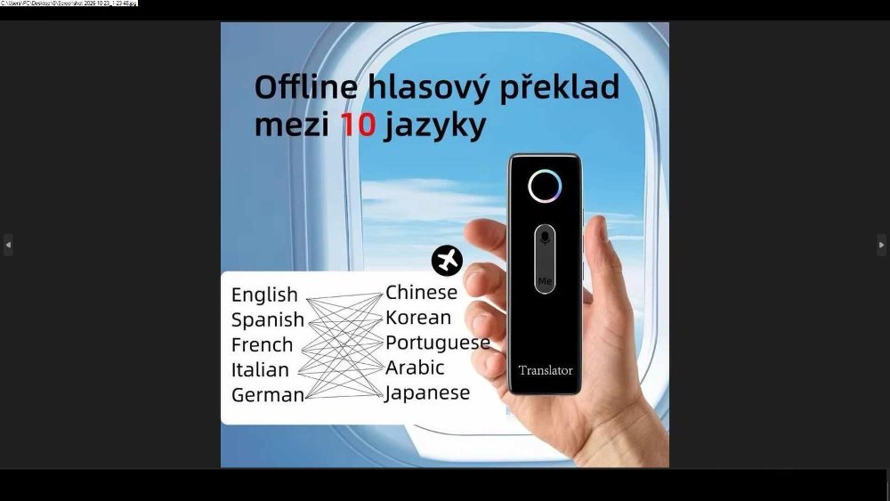 Peiko Kompaktní jazykový překladač – fotografie 6