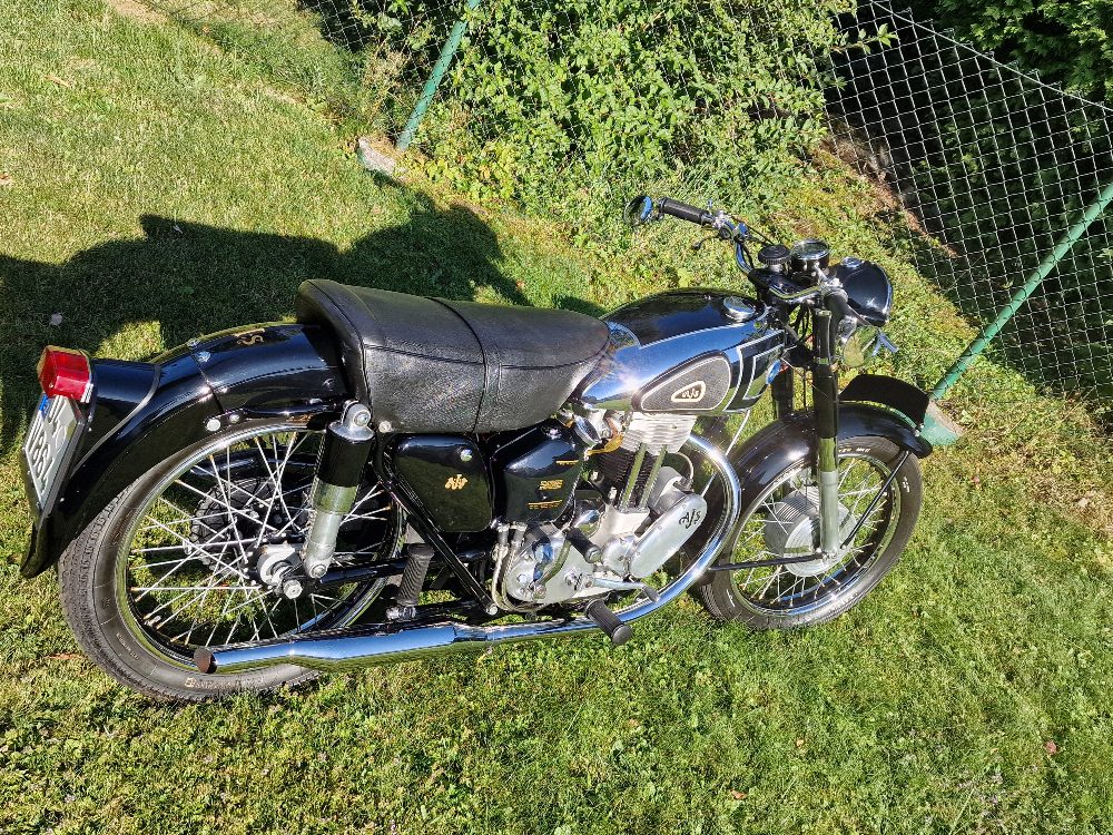 AJS 350 M16 1954 po renovaci – fotografie 5