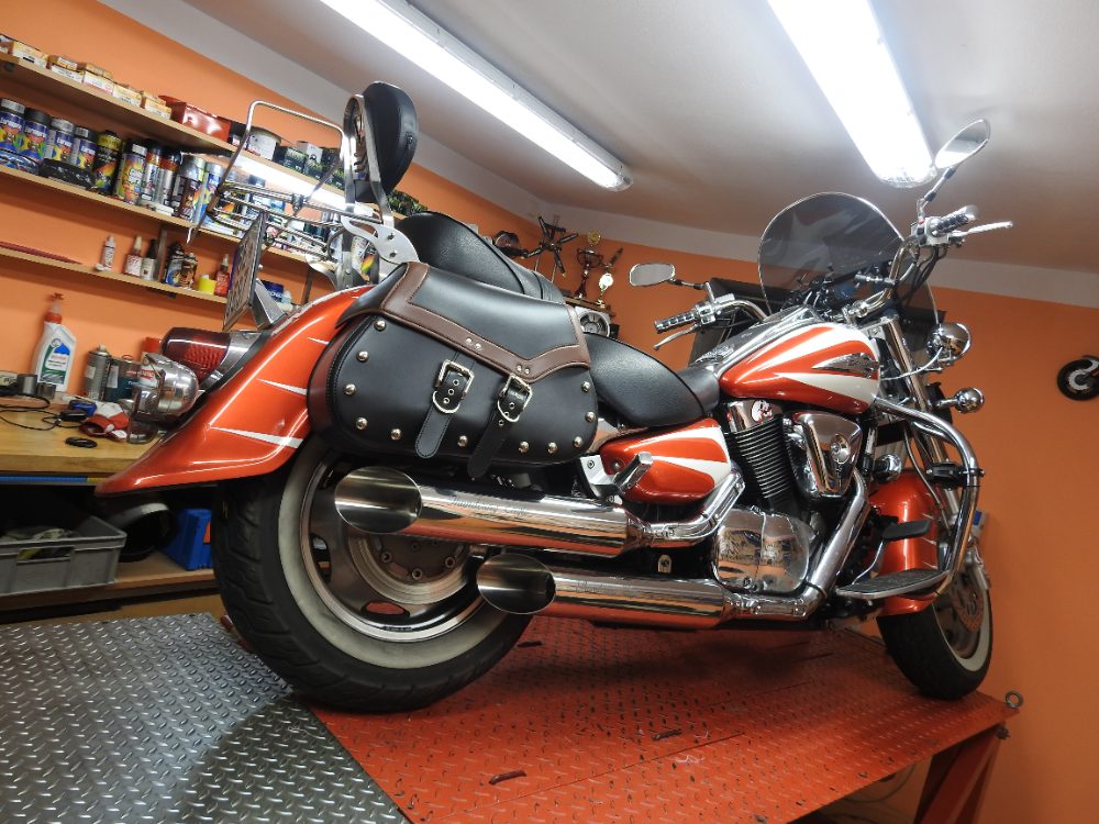 Suzuki Nové Nerezové Laděné Výfuky Thundering Eagle – fotografie 3