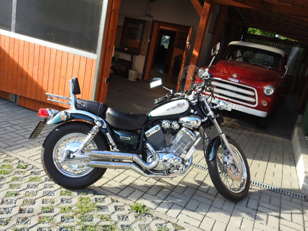 Yamaha Virago Nové Nerezové Laděné Výfuky Thundering Eagle – fotografie 8