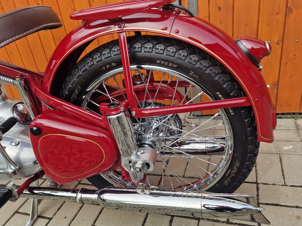 Jawa 250 pérák 1950 Po Renovaci – fotografie 9