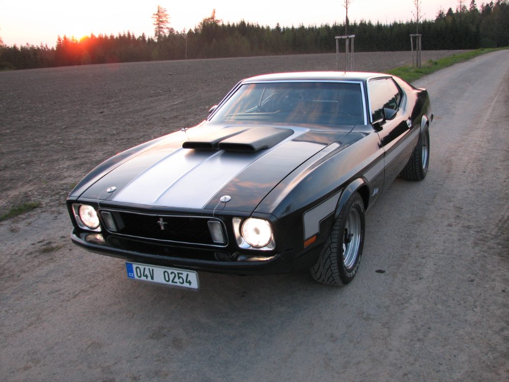 Ford Mustang Mach1 Fastback 1973 Cobra Jet Q-Code – fotografie 3