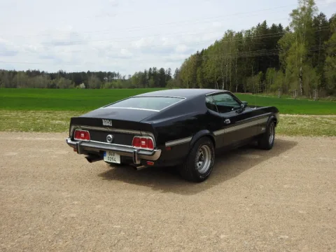 Ford Mustang Mach1 Fastback 1973 Cobra Jet Q-Code