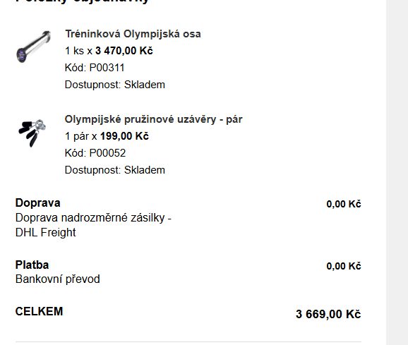 Litinové kotouče ATX 50 mm, 157,5 kg + olympijská osa – fotografie 2