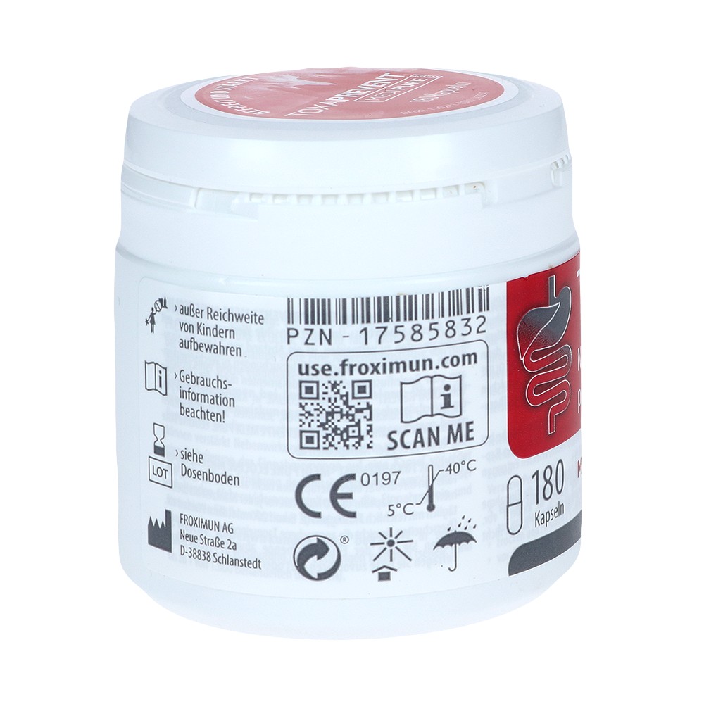 TOXAPREVENT Medi Pure 180 kapseln 100% natur k detoxikaci spodní části trávicího traktu – fotografie 3
